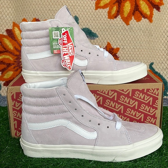 Vans Other - Vans Sk8-Hi Pig Suede Orchid/Ice Snow White Men’s sneakers